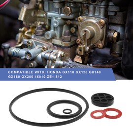OTOTEC Vergaser-Reparatur-Kit Kompatibel mit Honda GX110 GX120 GX140 GX160 GX200 16010-ZE1-812 99204-ZE0-0350 2 Stück