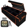 EAROND Large Trunk Organizer with Cooler, 3 Compartments SUV Cargo
