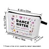 YULUENZE Dancing Present Dance Sister Makeup Bag Ballet Dancer Makeup