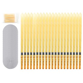 20PCS Candle Drip Protector,20 Pieces Earwax Cleaning kit, Cleans Earwax and Maintains Hygiene