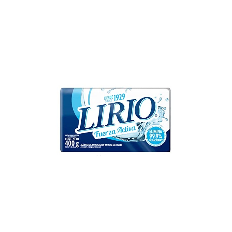 White Laundry Soap - 14.1 oz,(Lirio)