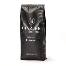 Dinzler Kaffeerösterei - Espresso Il Gustoso - Espresso, Café, Gourmet Coffee, as Whole Bean (1 kg Whole Bean)