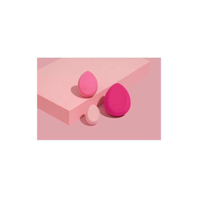 Wet n Wild Power Trio 3-Piece Beauty Blender Makeup Sponge