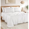 Casa Platino 100% Cotton Sheets Queen Size Set - 6