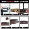 King&Charles Cabinet Hardware Jig, Aluminum Alloy Cabinet Handle Jig +
