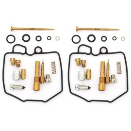 Set of 2 Deluxe Carburetor Rebuild Kits - Fits Honda CM400A - CM400T - 1979