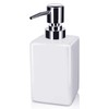 Ceramic Soap Dispensers, 320ML Square Classical Soap & Lotion Pump