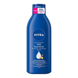 Crema corporal NIVEA milk nutritiva 5 en 1 piel extra seca 100 ml