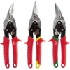 3-Pc Aviation Snips (Left, Right, Straight) Set