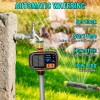 TRJZWA Solar Hose Timer 2000mAh - Smart Watering System w/