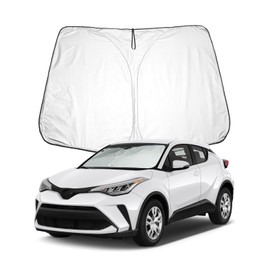 BIXUAN CH-R Sun Protection Compatible with Toyota C-HR ZYX10 NGX50 Series 2016-2023 Windscreen for Car Windscreen Cover Wind Protection for CHR Windscreen Blocked UV Cover Foldable
