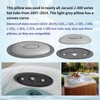 2 Pack 2472-826 Oval Pillow Insert & Back Mount Compatible