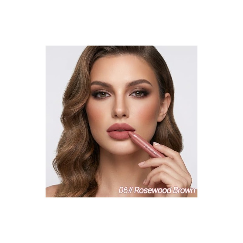 Erinde Lápiz Labial Mate, Lápiz Labial De Larga Duración, A06#
