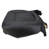 AUTOKAY Black Driver Bottom Leather Seat Cover Fits for Ford
