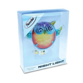 Puzzled Owl Night Light