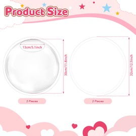 JolliKids 2 Pack Acrylic Wall Organizer Acrylic Toy Dispenser for Wall, Toy Storage Display with Back Panel Hanging Clear Holder for Blocks, Snacks, Cars