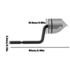 YINETTECH 1Pc Inner Hole Chamfer Deburring Repairing Blade Deburring Countersink