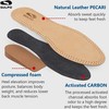 Shoe Insoles Raiser - Leather Heel Wedge Insoles - Insoles