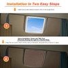 RV Roof Vent Skylight Insulator Window Cover, Sun Blackout Fabric