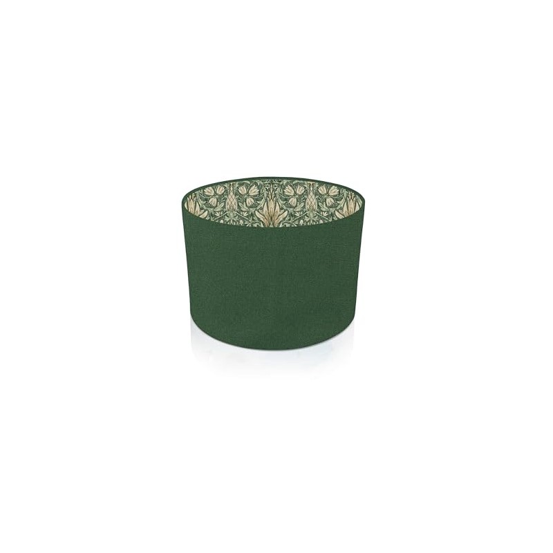 25cm (Diameter 10" x Height 7") Forest Green with William