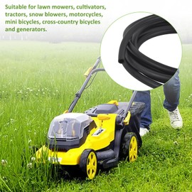 1/4 Inch ID Fuel Line Hose - 10 Feet Fuel Line for Kawasaki Kohler Briggs & Stratton Small Gas Diesel Powersports Engines and Generators w/ 20 Hose Clamps