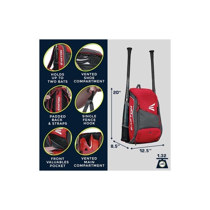 Easton Easton | GAME READY Backpack Equipment Bag | Adult