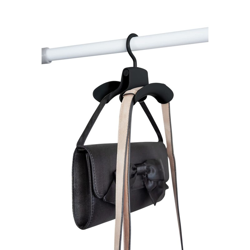 WENKO Handbag Holder Hercules Black
