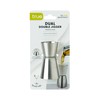 True Dual Double Jigger for Bartending, Stainless Steel Measured Jiggers,