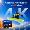 Pack 2 MicroSD EdaGyee de 256 GB Clase 10 U3