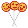 Fruidles Character Face Tattoo Lollipop Suckers Candy, Great for Goody