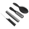 4pcs Multifunctional Hair Comb Set Tail Comb Tail Comb 9