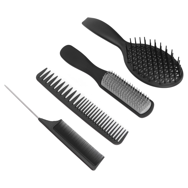 4pcs Multifunctional Hair Comb Set Tail Comb Tail Comb 9