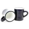 Marble Creek Ceramic Diner Campfire Mug, 10oz (Single) (Cobalt Blue)