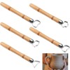 5-Piece Pottery Handle Making Tool Set with Wood Handles