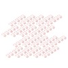100Pcs Cute Paper Clips Rose Gold Cat Shape Anti Slip
