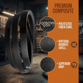 YIAOSUA (1/2" X 25.5") 954-04090 Garden Tiller Forward Drive Belt Fits MTD Troy-Bilt 754-04090 1916657 GW-1916657 265-805