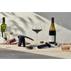 Le Creuset, Weinpumpen-Set inkl. 3 Verschlüssen, Weinkonservierung, Black Metal, Zamak,