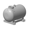 modellbahn-exklusiv Fuel Container KC 500-S with Lid and 2 Pump