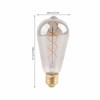 ST64 Light Bulb Vintage Dimmable 360lm Warm Light LED Filament