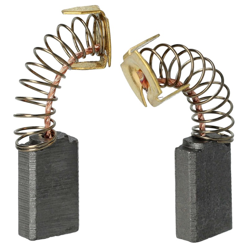 vhbw 2 x Carbon Brush Motor Carbon Abrasive Carbon 5