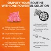2 Packs 2500MG Liposome Glutathione Gummies, Composite L-Cysteine, Collocation Milk