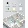 AKINGUAR 2K/3MP WiFi Indoor Surveillance Camera, 5GHz/2.4GHz 355° IP Camera
