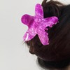 Starfish Hair Clips,Starfish Claw Clips for Women Girls, Ocean-Themed Cellulose