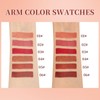 Mrettick 6PCS Matte Lippenstift Crayon Lip Liner Bleistift für Frauen,