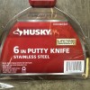 Husky Putty Knife with Stainless Steel Blade 6" 90981