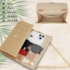 Kseymeir Straw Clutch Purse Shoulder Crossbody Bag Envelope Purse Raffia