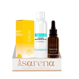 Isarena Beautyline´s Onix Skincare 3pack Skincare Routine Tone-Evening Toner Sunscreen Facial, Moisturizes and Protects - Rutina Facial 3 Facial Tonic Iluminador - Protector Solar Crema Hidratante