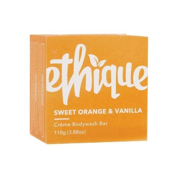 Ethique - Solid Creme Bodywash Bar - Sweet Orange and Vanilla (110g)