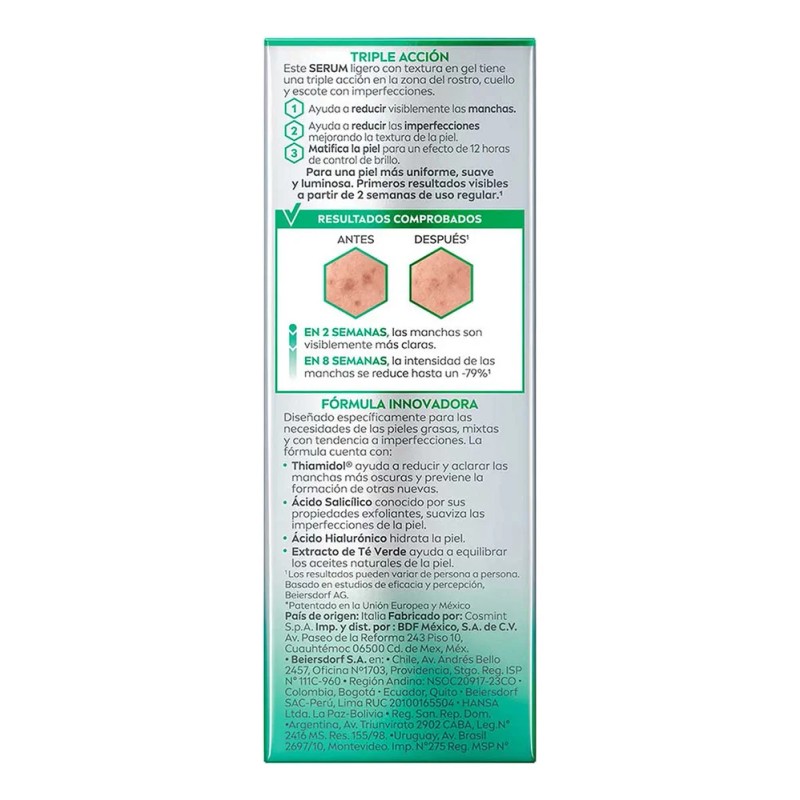 Nivea Luminous 630 Sérum Facial Anti-Manchas e Imperfecciones, 30 ml