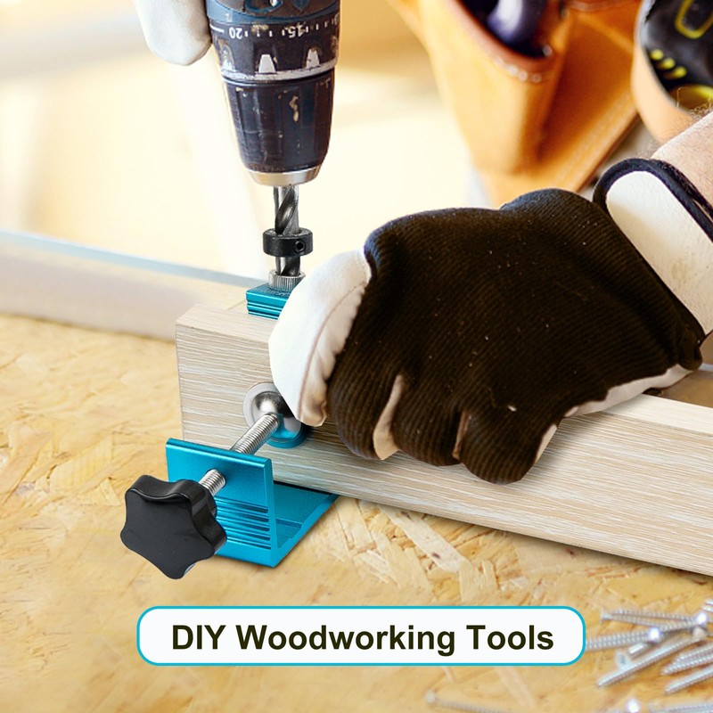Pocket Hole Jig Kit with Drill Guide Joint Pocket Hole